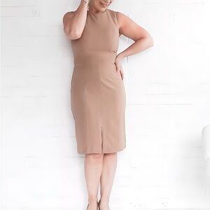 BANANA REPUBLIC Sheath Dress - Brown - 4P